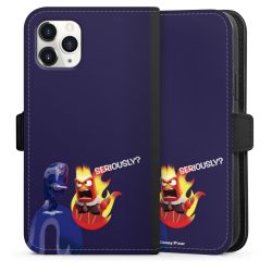 Sideflip with flap  black