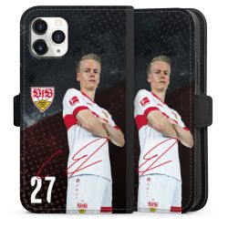 Sideflip mit Lasche schwarz