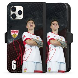 Sideflip mit Lasche schwarz