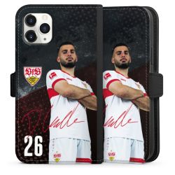 Sideflip mit Lasche schwarz