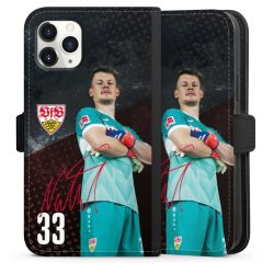 Sideflip mit Lasche schwarz