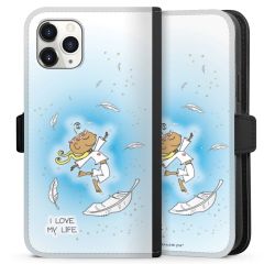 Sideflip mit Lasche schwarz