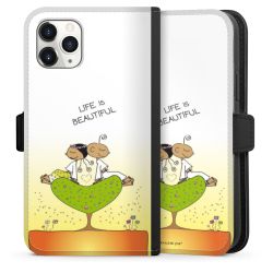 Sideflip mit Lasche schwarz