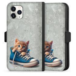 Sideflip with flap  black