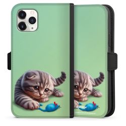 Sideflip with flap  black