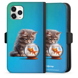 Sideflip with flap  black