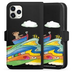 Sideflip with flap  black