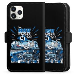 Sideflip mit Lasche schwarz