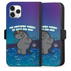 Sideflip mit Lasche schwarz