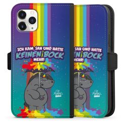 Sideflip mit Lasche schwarz