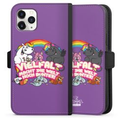 Sideflip mit Lasche schwarz