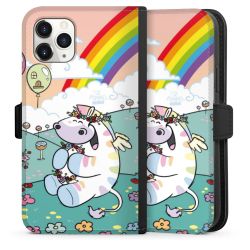 Sideflip mit Lasche schwarz