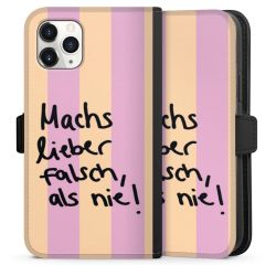 Sideflip mit Lasche schwarz