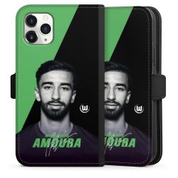 Sideflip mit Lasche schwarz