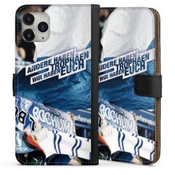 Sideflip mit langer Lasche schwarz