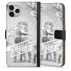 Sideflip mit langer Lasche schwarz