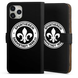 Sideflip mit langer Lasche schwarz