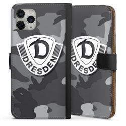 Sideflip mit langer Lasche schwarz