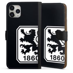 Sideflip mit langer Lasche schwarz