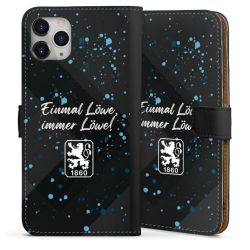 Sideflip mit langer Lasche schwarz