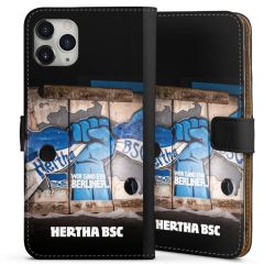 Sideflip mit langer Lasche schwarz