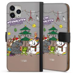 Sideflip mit langer Lasche schwarz