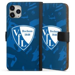 Sideflip mit langer Lasche schwarz