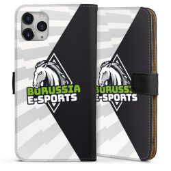 Sideflip mit langer Lasche schwarz