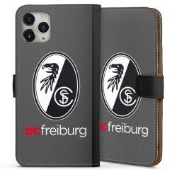 Sideflip mit langer Lasche schwarz