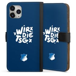 Sideflip mit langer Lasche schwarz