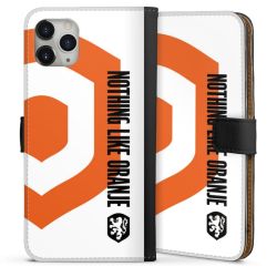 Sideflip mit langer Lasche schwarz