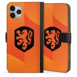 Sideflip mit langer Lasche schwarz