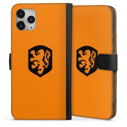 Sideflip mit langer Lasche schwarz