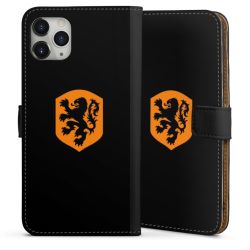 Sideflip mit langer Lasche schwarz