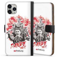 Sideflip mit langer Lasche schwarz