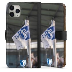 Sideflip mit langer Lasche schwarz