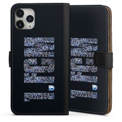 Sideflip mit langer Lasche schwarz