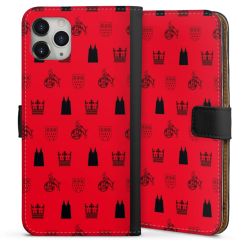 Sideflip mit langer Lasche schwarz