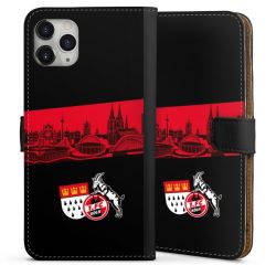 Sideflip mit langer Lasche schwarz