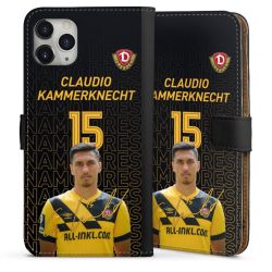 Sideflip mit langer Lasche schwarz