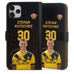 Sideflip mit langer Lasche schwarz