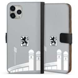 Sideflip mit langer Lasche schwarz