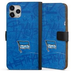 Sideflip mit langer Lasche schwarz