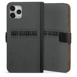 Sideflip mit langer Lasche schwarz