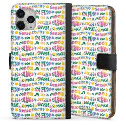 Sideflip Fodral med flap svart