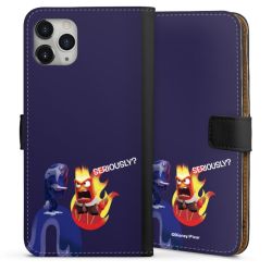 Sideflip Fodral med flap svart