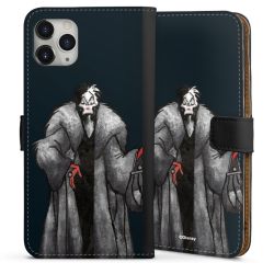 Sideflip Fodral med flap svart