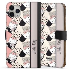 Sideflip mit langer Lasche schwarz