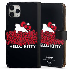 Sideflip mit langer Lasche schwarz