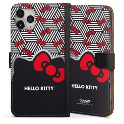 Sideflip mit langer Lasche schwarz